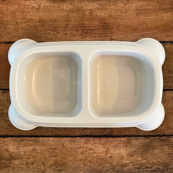 Double Pet Bowl, Plastic Feeder